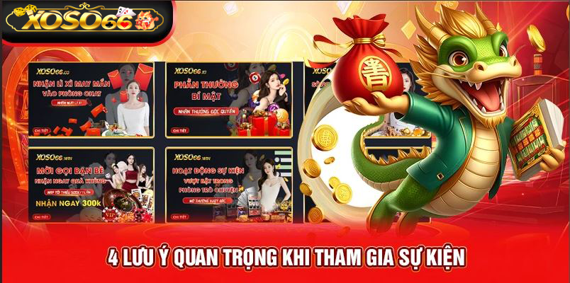 4 lưu ý quan trọng khi tham gia sự kiện