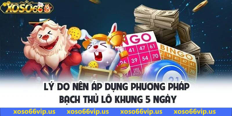 Lý do nên áp dụng bạch thủ lô khung 5 ngày