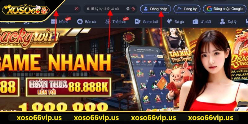 Đăng nhập Xoso66 – Chỉ vài thao tác
