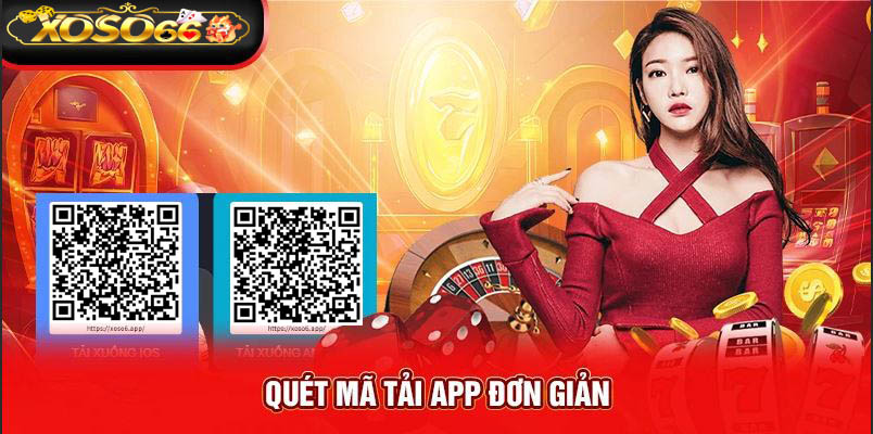 Quét mã tải app đơn giản